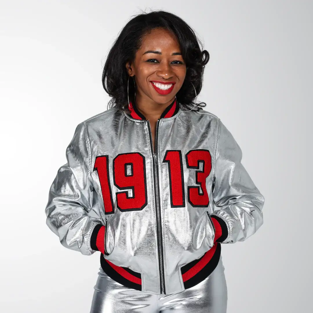 1913 Silver Bomber Jacket - Image 6