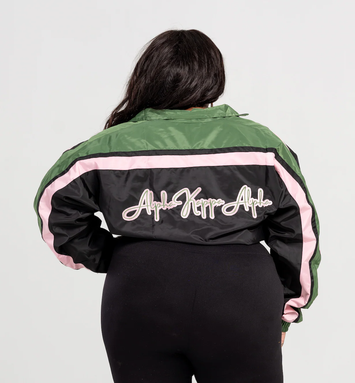 1908 Crop Nylon Jacket - Image 4