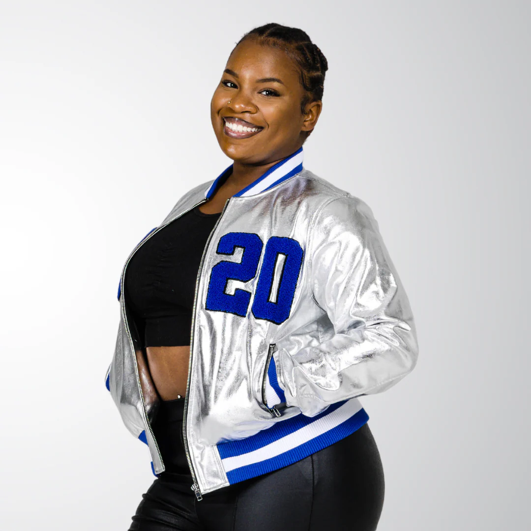 1920 Silver Bomber Jacket - Image 4