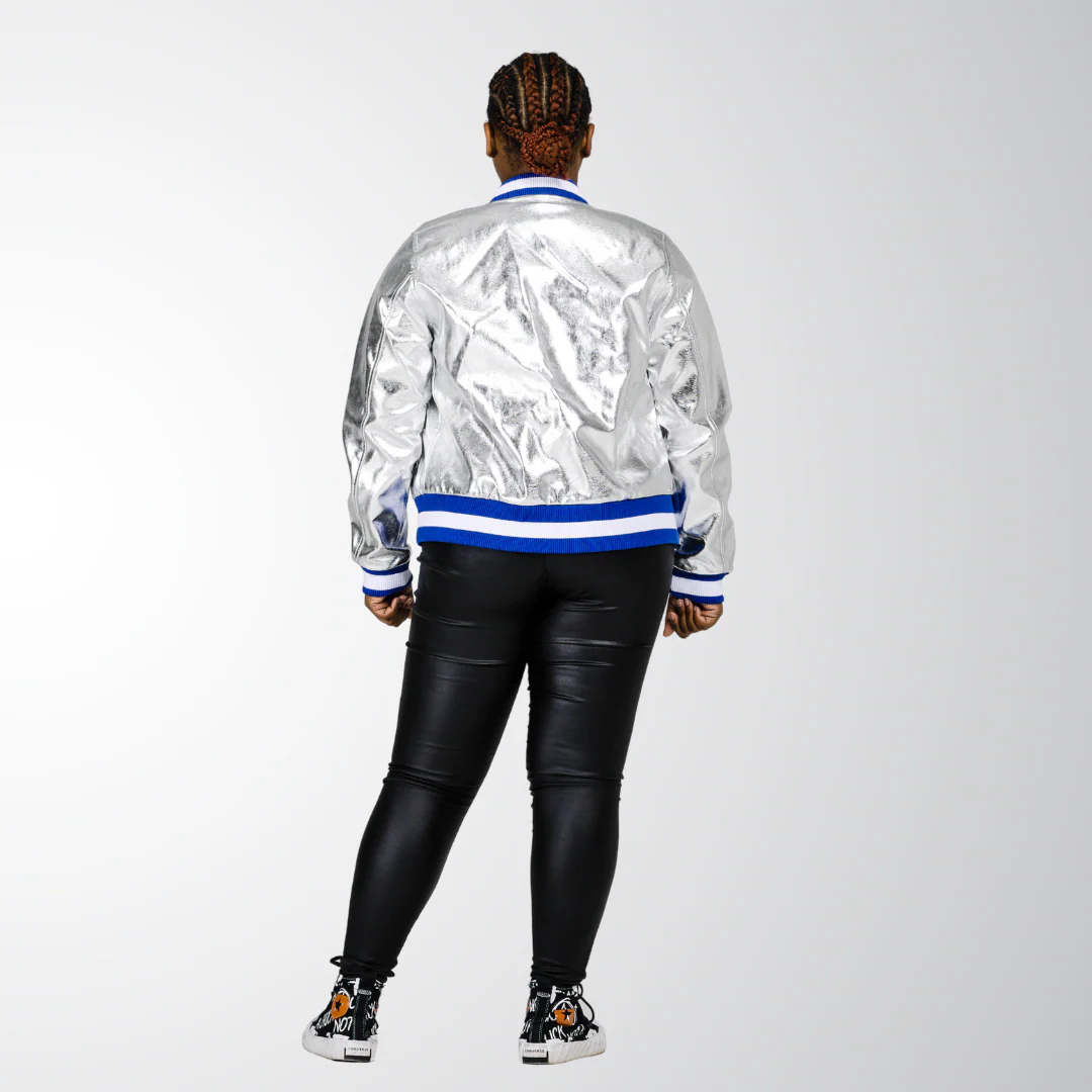1920 Silver Bomber Jacket - Image 6