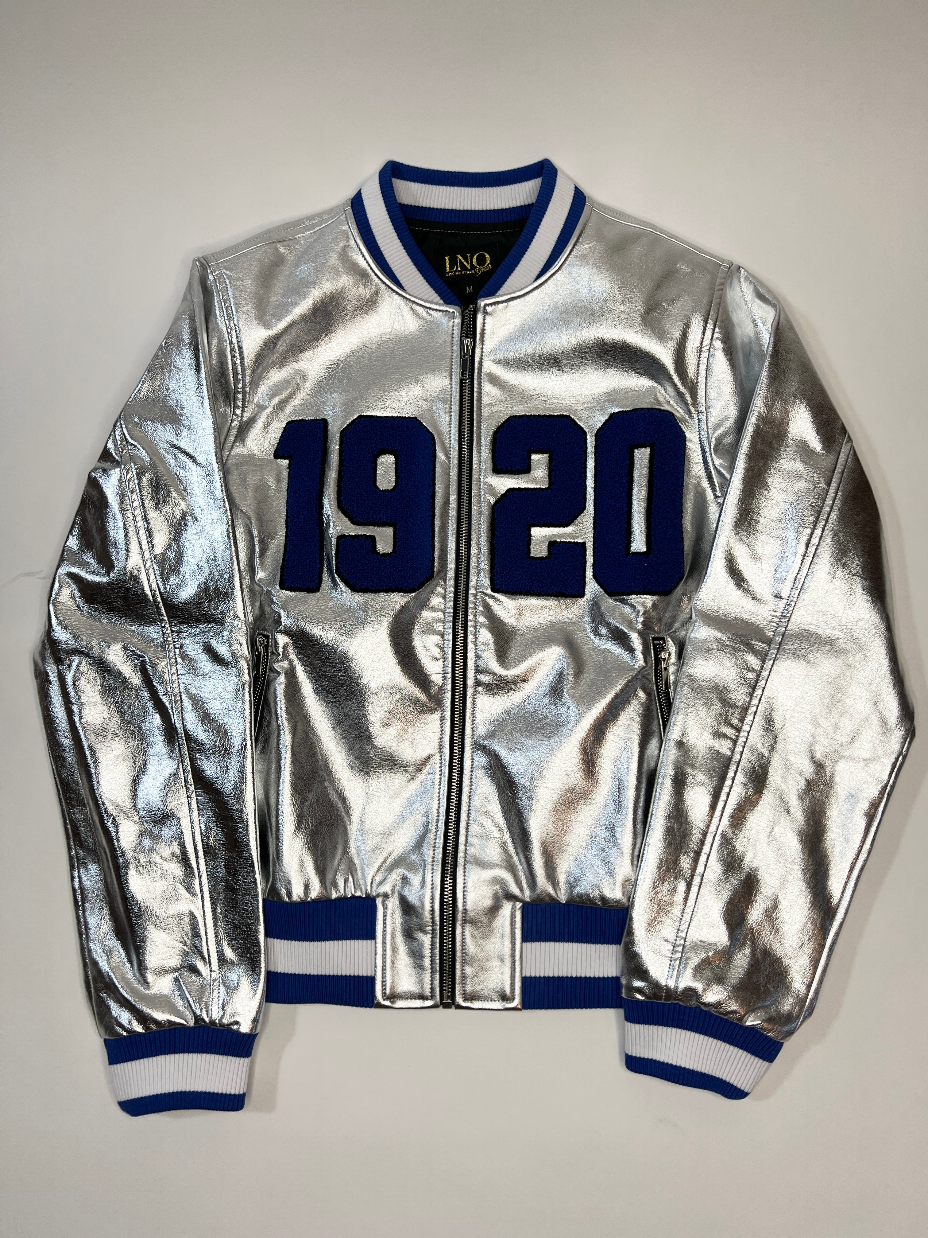 1920 Silver Bomber Jacket - Image 8