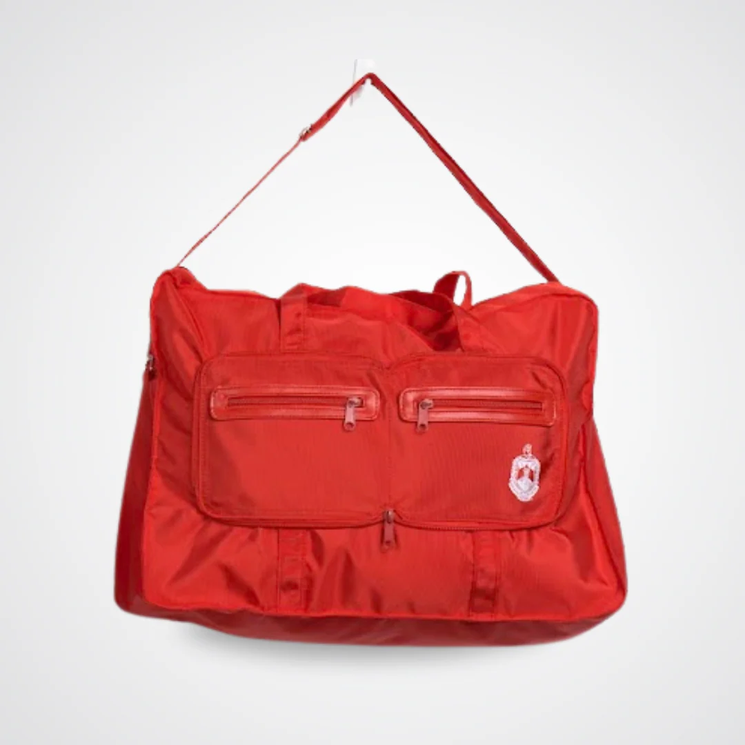 Delta Sigma Theta DST Greek Letter Foldable Bag - Image 4