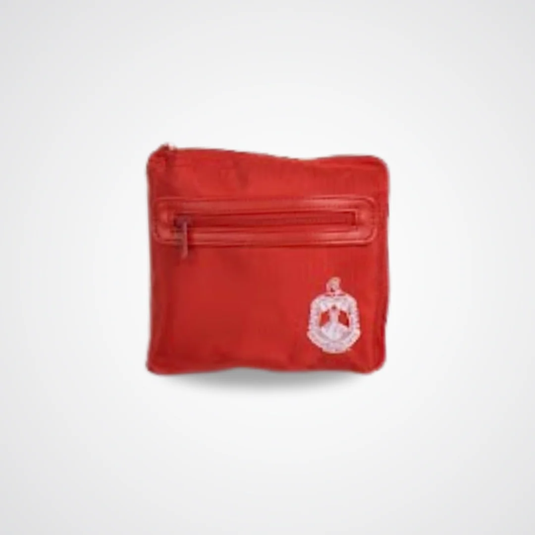Delta Sigma Theta DST Greek Letter Foldable Bag - Image 5