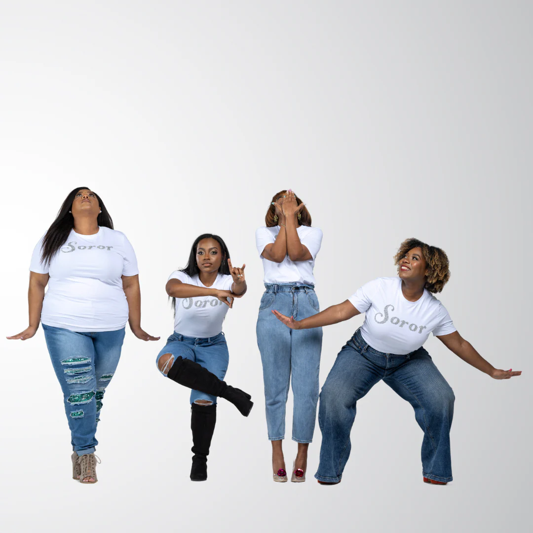 White Diamond “Soror” Shirt - Image 10