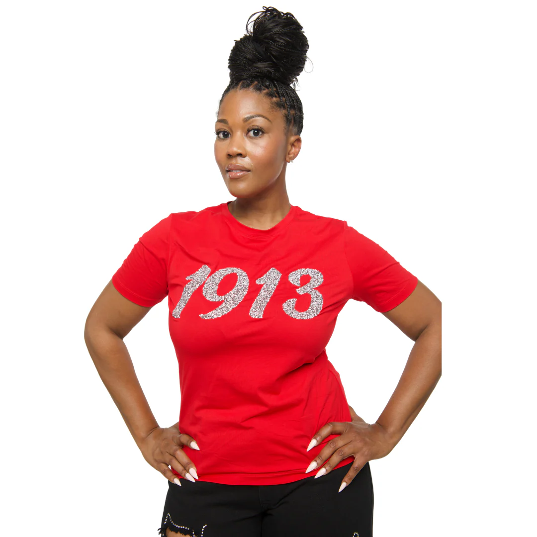 Red '1913' Diamond Shirt - Image 3