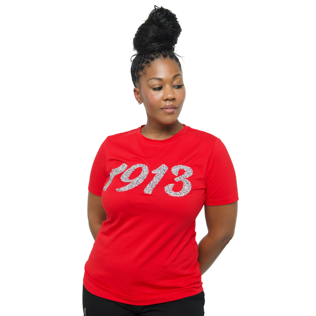 Red '1913' Diamond Shirt - Image 6