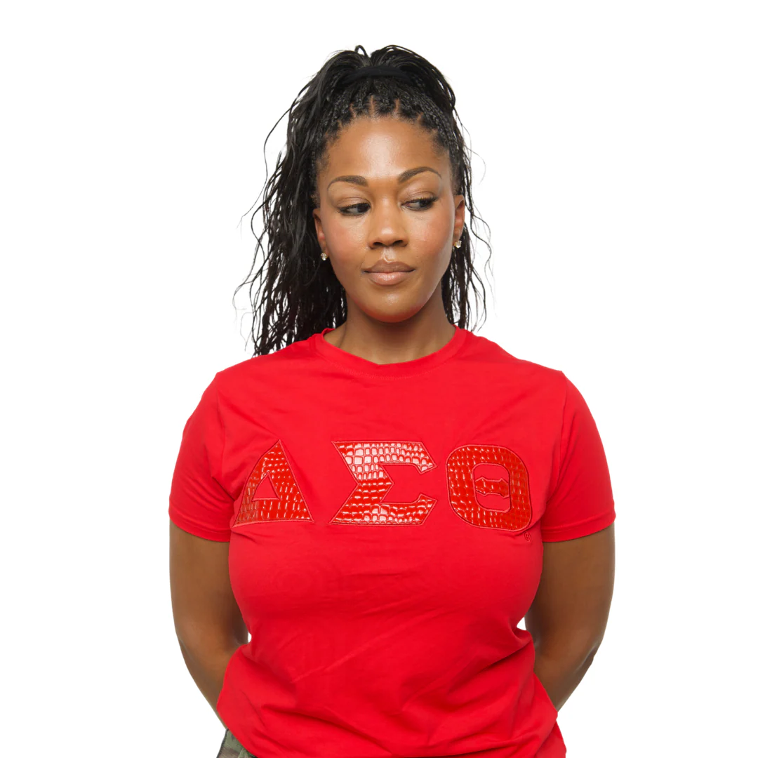Red Crocodile DST Greek Letter Shirt - Image 4