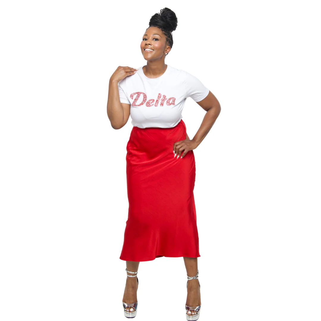 White 'Delta' Diamond Shirt - Image 4