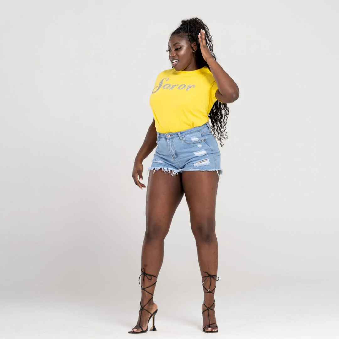 Yellow Diamond “Soror” Shirt - Image 3