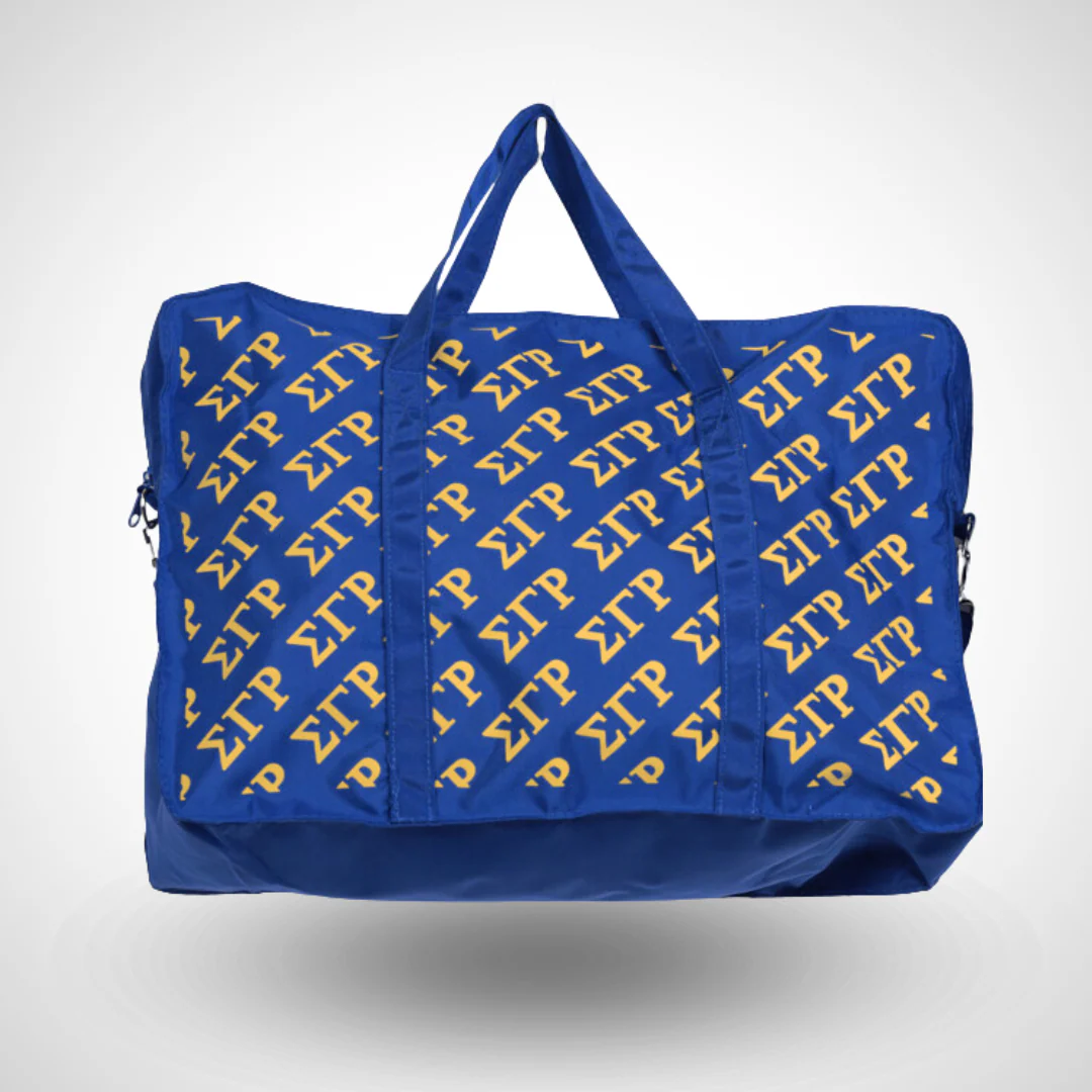 Sigma Gamma Rho SGRHO Greek Letter Foldable Bag - Image 3