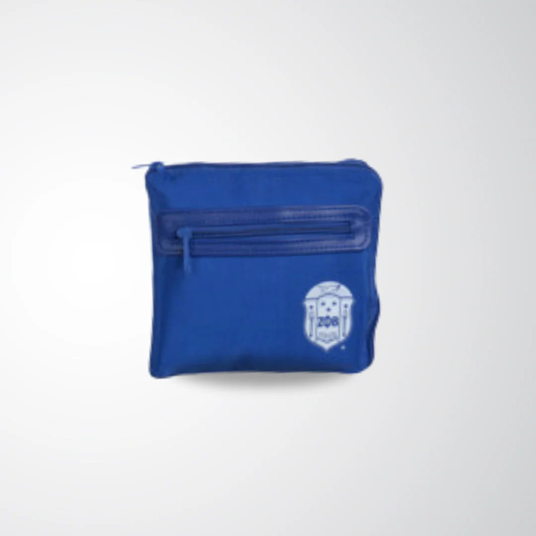 Zeta Phi Beta ZPHIB Greek Letter Foldable Bag - Image 6