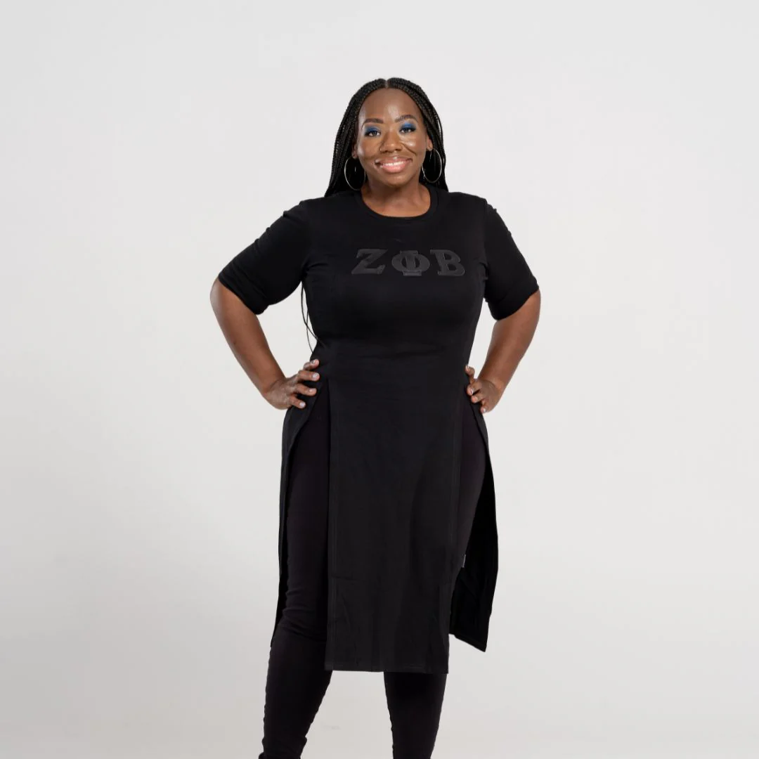 Zeta Phi Beta ZPHIB Longline Top - Image 3